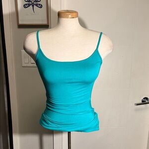 Teal Esprit Spaghetti Strap Top